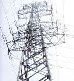 Steel Electric Power Transmission Tower