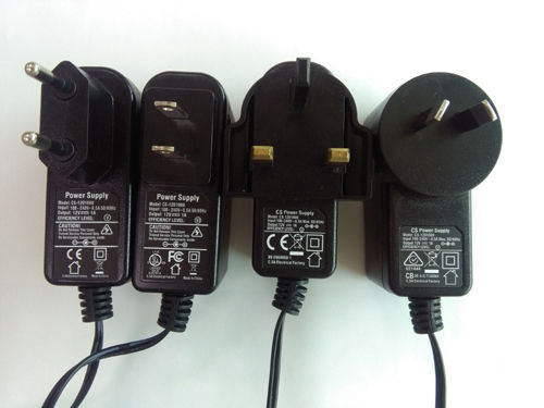 12V 1A Wallmount Power Adapter