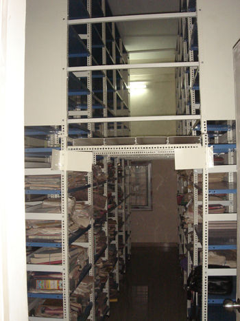Record Storage Racks