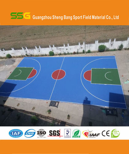 Full Pu Basketball Ssg Sport Court Coating Paint Sports Surfacing