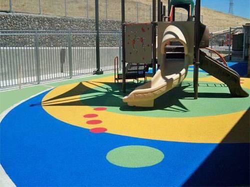 Outdoor EPDM Rubber Flooring for playground area