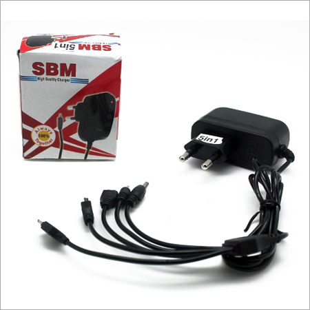 Black Multi Mobile Phone Charger