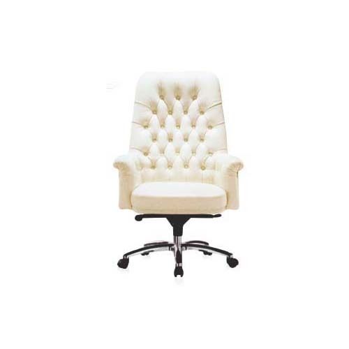 White Leather Chairs