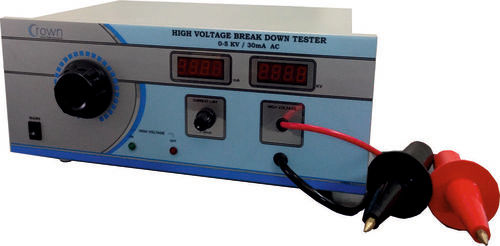  ब्रास/ब्रॉन्ज हाई वोल्टेज ब्रेकडाउन टेस्टर 0-5Kv 100Ma Ac 