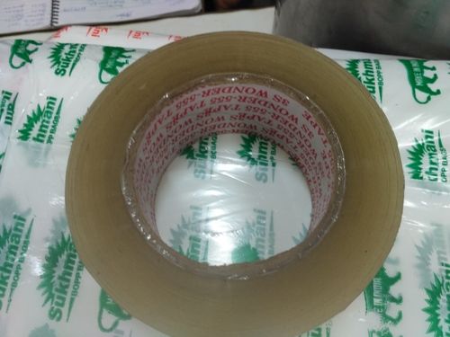 Plain Glossy Colourless Adhesive Cello Tape Roll