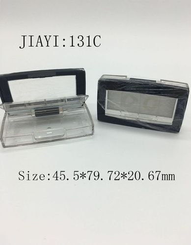 Cosmetic Packaging Four Grid Eye Shadow Case with Mirror