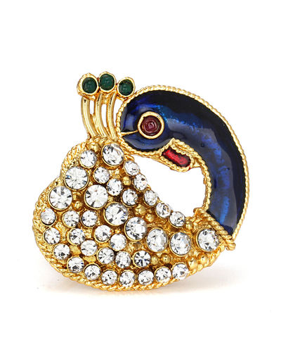 Peacock Finger Ring