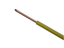 Single Core PVC Insulated Copper Wire - 450/750V, 1.0-2.5mm² Plain Annealed Copper Conductors, Resistance to Abrasion and Moisture, Easy Installation