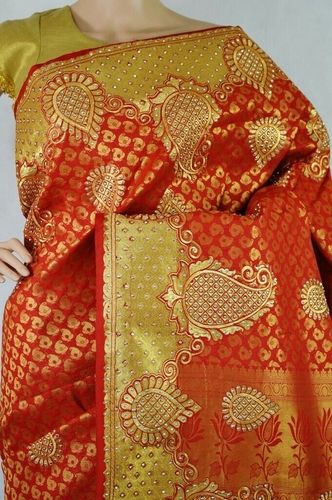 Stone Work Silk Sarees