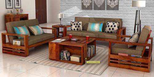 Wooden Sofa Set