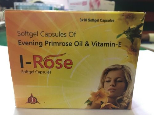 Evening Primrose Oil & Vitamine E Softgel Capsule