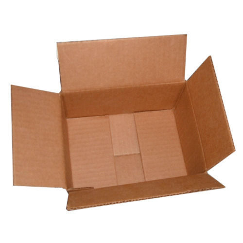 Industrial Corrugated Box - Customized Size, Plain Pattern | Flawless Finish, Excellent Durability, High Strength