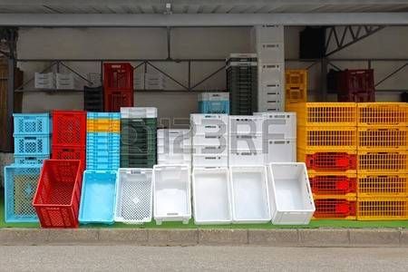 Plastic Crates and Bins