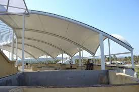 Robust Rooftop Tensile Structure