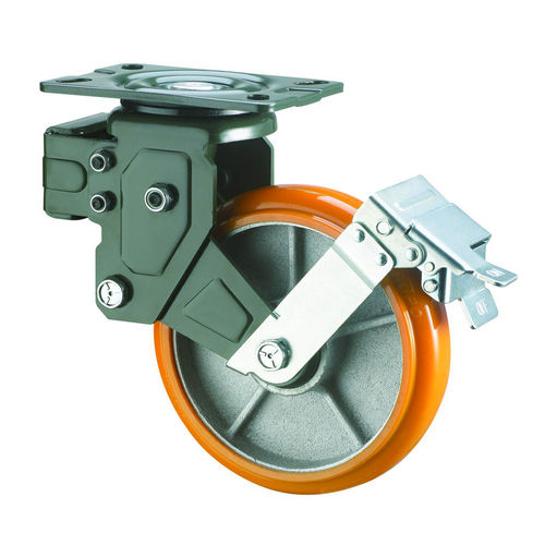 Shock Absorbing Caster Wheel Size: 150Mm