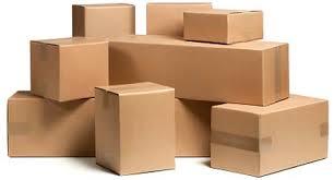 Packing Boxes - Durable Corrugated Material, Versatile Dimensions for Safe Storage and Transport