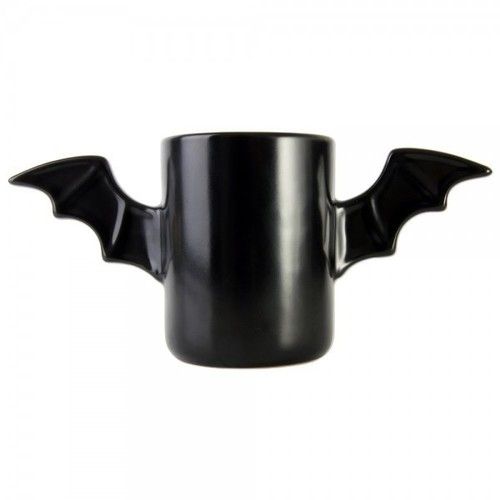 Batman Shape Superhero Ceramic Coffee Mug 380ml Black