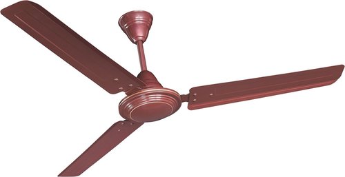 Electric Ceiling Fan - Metal Blades, 1200 mm, Brown | Energy Efficient, High Speed, Durable, Noise Free