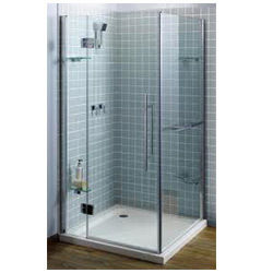 Shower Glass Cubicle Cabin - High-Grade Transparent Glass, Corrosion-Proof & Acoustic Insulation Features