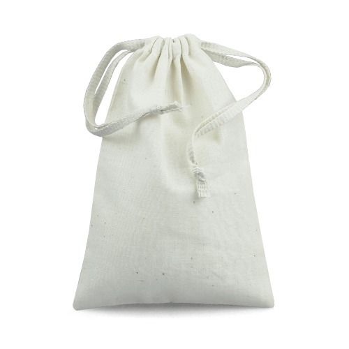 Cotton Pouch Bag - Premium Quality Cotton Material, Neatly Stitched Design | Perfect for Eco-Friendly Storage Solutions