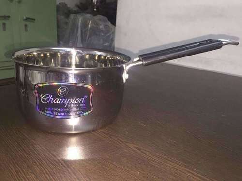 Stainless Steel Saucepan - Premium Quality, Durable Construction, Long Lasting Performance