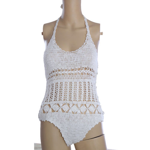 White Crochet Bikini Age Group: Adults