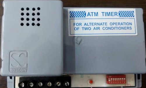 Atm Timer - Switch Over Timer Usage: Automatic Operation Of Two Air Conditioners At Set Time Intervals