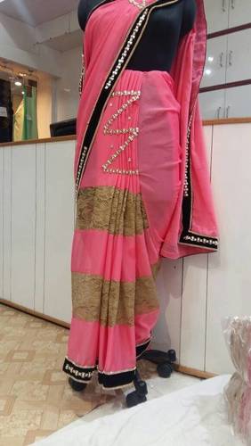 Drape Sarees With Net