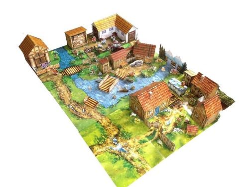 Educational 3D Toys From Paper (Village)