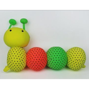 Luminous Star Printed Caterpillar Plush Toy