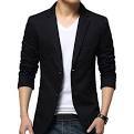 Men'S Black Blazer Grade: Medicine Grade