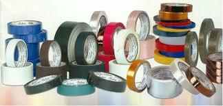 Plain Coloured Industrial Adhesive Tape Rolls with Strong Adhesion