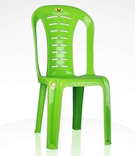 Armless Plastic Chair - Durable Quality Plastic, Sleek Modern Design, Versatile for Home and Office