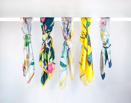 Printed Scarves - Premium Quality Fabric, Elegant Designs, Vibrant Color Patterns