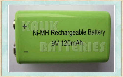 9V-HB120mAh NiMH Battery