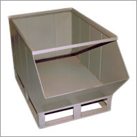 Metal Bins - Quality Metal Alloy, Highly Spacious Design | Sturdy, Rust Proof, Strong Built