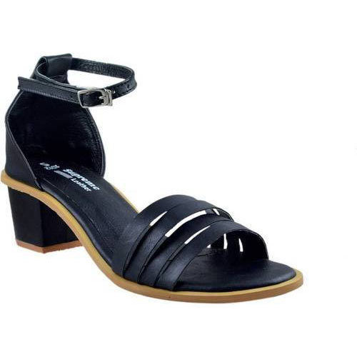 Women Black Heels Sandal