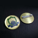 Brass Round Badge