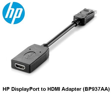 Display Port to HDMI Adapter HP (BP937AA) 