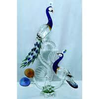 Glass Peacock Handicrafts