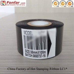 Lc1 New Hot Stamping Ribbon For Batch Code Printing