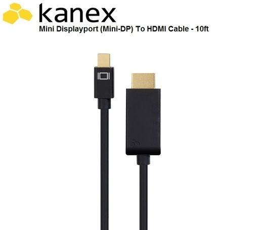 Mini Display Port To Hdmi Cable 10ft(3m) Kanex