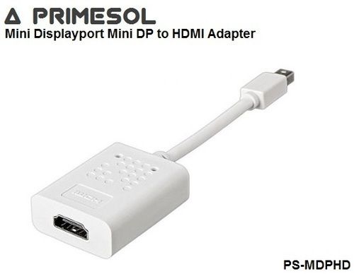 PRIMESOL Mini Displayport Mini DP to HDMI Adapter