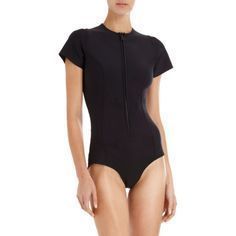 Front Zipper Swimming Costume