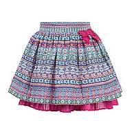 Cotton Printed Short Skirt