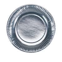 Silver Paper Plate