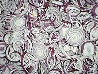 Sliced Red Onions