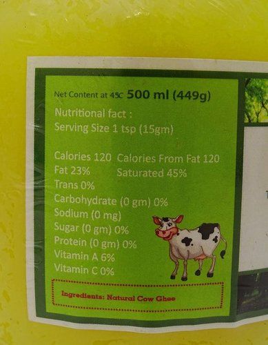 Nature N Me Gir Forest Cow Ghee 500ml