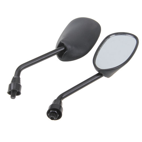 Racing Black Motorcycle Mirrors