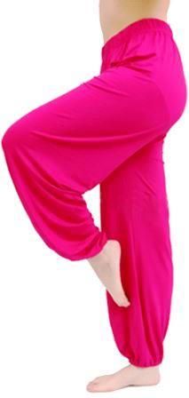 Pink Unisex Cotton Bloomer Yoga Pants